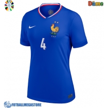 Fotballdrakt Dame Frankrike Dayot Upamecano #4 Hjemmedrakt EM 2024 Kortermet